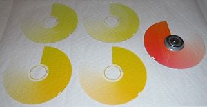 Vari Lite VL 2000,VL 2500,VL 3500 Color Wheels (Lot of 9)