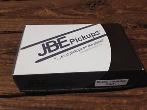 NEW JBE Modern T Style Tele Telecaster Pickup Set BLACK (formerly Joe Barden)