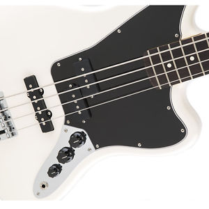 Fender Standard Jaguar Bass Rosewood Fretboard Olympic White DEMO