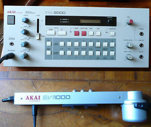 akai evi 1000 trumpet tromba midi steiner ewi + synth analogico ewv2000