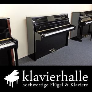 Klangvolles Ibach Klavier in neuwertiger Optik, 111cm, schwarz poliert, Bj.1978