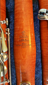 Artia Bassoon Imported by Boosey and Hawkes