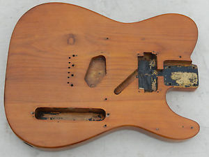 1951 Fender No Caster Telecaster - PINE Body - TG 8/23/51 - RARE!