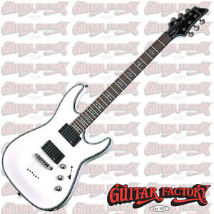 Schecter Hellraiser C-1 WHT Gloss White Electric Guitar