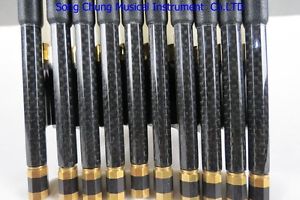 Best 20Pcs Strong plaid black Carbon fiber violin bow 4/4