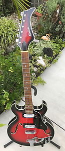 Rare Vintage 1966/67 Aria/Maxitone 335 "Barney Kessel" Style Archtop Hollowbody.