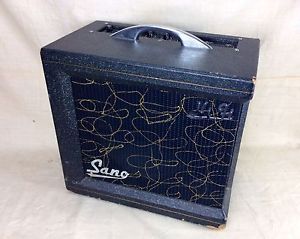 Vintage Sano Hi-Fi 18 Watt "High Quality Amplifier" Tube Guitar Amp Circa 1950's