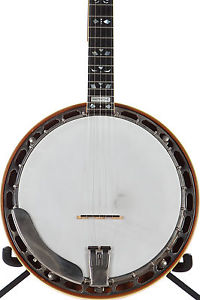 1985 Gibson Mastertone Earl Scruggs Banjo Inside Label Signed By Earl Scruggs