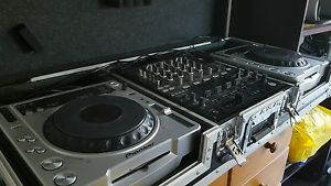 Cdj800x2 djm800 pioneer roadcase