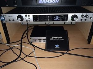 UA Universal Audio Apollo Quad Thunderbolt & Plugin SSLGComp Fairchild Neve 1073