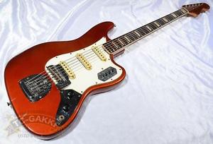 Fender 1969 BASS VI / Candy Apple Red Used  w/ Hard case