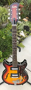 Rare Vintage 1966 Norma Model EG671-2HT Hollowbody In The Style Of Barney Kessel