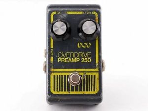 DOD OverDrive PREAMP 250  GrayModel LM741CN guitar effects pedal