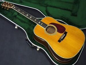 Martin D-41 Natural w/hard case Free shipping Guiter Bass From JAPAN #X1332