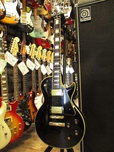 Roje by Zen-On Les Paul Custom Black Free shipping Guiter From JAPAN #T526