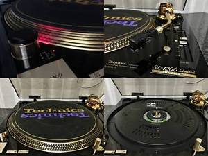 Technics SL-1200LTD Limited GOLD Used DJ Turntable FREE SHIPPING!!