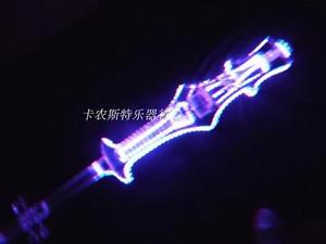 transparent crystal electric cello 4/4 size , LED  light colors,electric cello