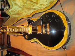 Gibson/Epiphone LTD ED Bjorn Gelotte Les Paul Custom w/HSC & USA EMG 85 & 81 p/u