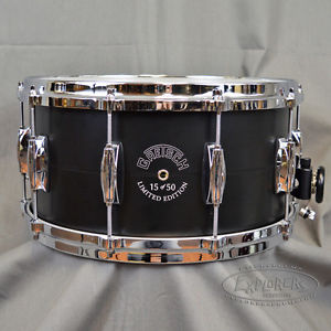 Gretsch Limited Edition 14x7 3mm Aluminum Snare Drum in Black #15 of 50 G4170D