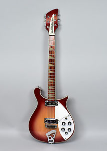 1996 Rickenbacker 620 Fireglo Solidbody Electric Guitar w/HSC USA Made