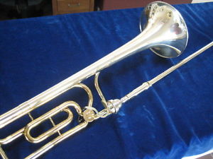 SUPERB KING 3B-F "SILVER SONIC ANNIVERSARY" TROMBONE w/STERLING SILVER BELL