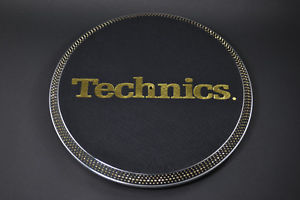 Technics SL-1200 SL-1210 Platter "24K 24ct GOLD SWAROVSKI CRYSTAL" / LTD GLD
