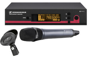Sennheiser ew 135 G3 Wireless Handheld Microphone System with e 835 Mic A Band