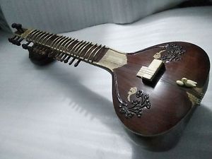 HIREN ROY VINTAGE SITAR,PROFESSIONAL DOUBLE TUMBA RAVI SHANKAR STYL.40YEARS OLD