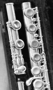 Antique Handmade Solid Silver Flute!!!