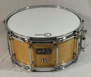 Walberg and Auge Elite Series Snare Drum - 6.5 x 14 10ply Curly Maple Shell