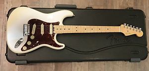 Fender American Elite Stratocaster Olympic Pearl 2015