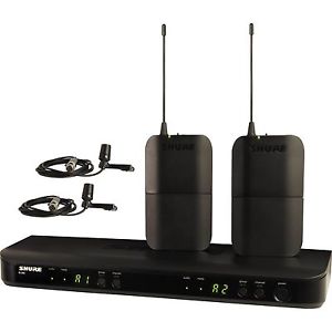 Shure BLX188/CVL Dual Bodypack Lavalier Combo Wireless Mic. System.