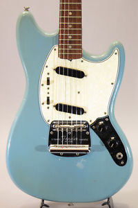 [USED]Fender 1965 Mustang Daphne Blue, Electric guitar, f021262