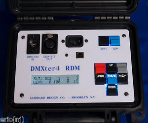 GODDARD DESIGN DMXter4A RDM Testet Set DMX 512 DMXTER
