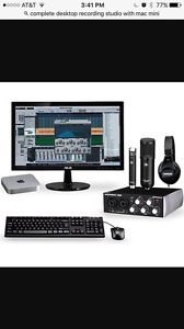 complete desktop recording studio