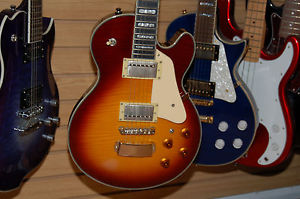 Hagstrom Super Swede, Vintage Sunburst Electric Guitar SUSWEVSB