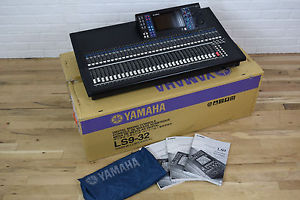 Yamaha LS9-32 digital mixing console near MINT! in box-used audio mixer for sale