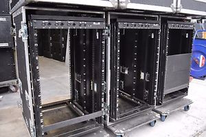 d&b Audiotechnik / BSH Transit Cases 18U / 18 Space Case w/ d&b I/O Patchpanel