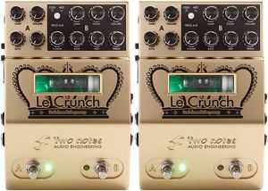 Two Notes Le Crunch - 2-channel Tube Preamp (2-pack) Value Bundle