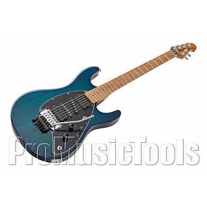 Music Man USA Steve Morse FR PDN Neptune Blue Limited Edition Roasted Maple Neck