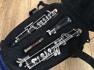 EXCELLENT BUFFET 4121  thumb plate  system  OBOE FULLY SERVICED