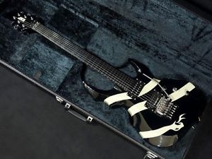 ESP Forest GT Custom Order White Snake Used Guitar Free Shipping #g1971