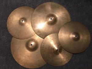 Zildjian Avedis 1970s Factory Hollow Logo Matched Thin Set: 20/18/16/14 (Pair)