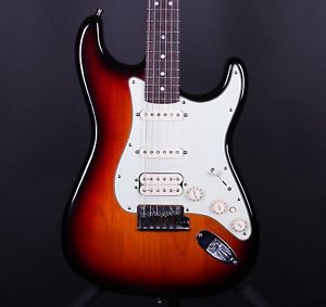 Fender 2012 American Deluxe HSS Stratocaster Sunburst Strat Electric Guitar