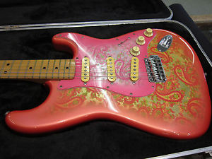 Fender Stratocaster Paisley Made In Japan With Hard Case 1984 - 1987