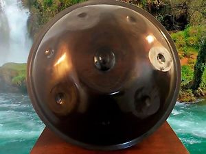 Handpan By OHM Bm / F# Akebono (F#) B C# D E F# G B C# - Handmade In The USA