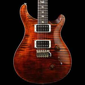 PRS Custom 24 2017 Model with Generation III Tremolo, Orange Tiger image 1