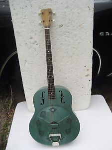 NATIONAL RESONATOR TENOR GUITAR, 1930'S, NEEDS SETUP, GREAT COLOR