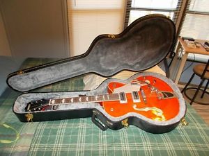 Gretsch Guitars G5420T Electromatic Hollowbody Guitar Orange Stain (w/Amp)
