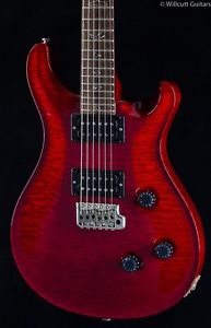 PRS Custom 24 Scarlet Red Quilt 10 Top (654)